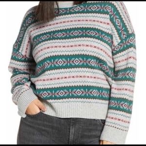 BP Fair Isle Crewneck Sweater